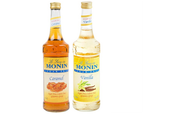 Monin Sugar Free Gourmet Syrups (750 mL)