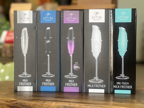 Zulay Milk Frother W/Stand